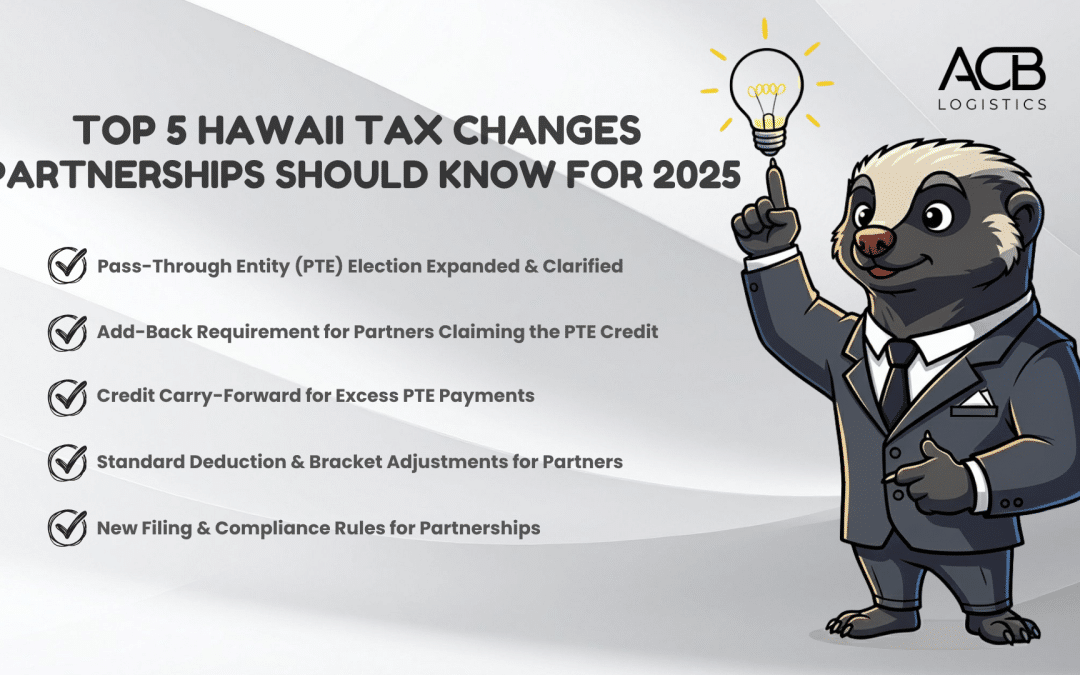 What Partnerships in Hawai‘i Need to Know for Tax Year 2025